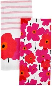 Resim Karaca Home Roxie %100 Pamuk 2 Parça Mutfak Havlusu Pink 