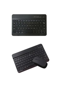 Resim Sessiz Tuşlu Kablosuz Klavye Mouse Seti Çoklu Cihaz Uyumlu - Lisinya 