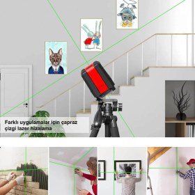 Resim Ennalbur Kobb KBL91GTP 90 Metre Lazer Hizalama Yeşil Lazer 