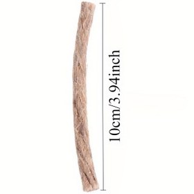 Resim Kamp, Barbekü ve Açık Hava Hayatta Kalma İçin Doğal Lifli Ocak Başlatıcı - Kamp, Şömine Sobası, Çadır Yangını ile Giriş çekme ipliği şeklinde gelen ateşi çalıştırmanız üzere kompakt & emniyetli ürün (Gida temaslı de 