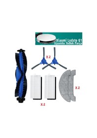 Resim Lydsto Uyumlu G1 Robot Süpürge Uyumlu Yedek Parça Aksesuar Seti 