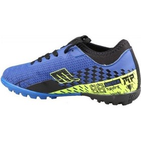 Resim M.p. 231-1138 Mr Erkek Mavi-yeşil Çoraplı Halı Saha Futbol Ayakkabı - 40 Mavi 