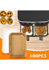 Resim Honmex Hava Fritözü İçin Kek Kasesi Pişirme Tepsisi Yüksek Isıya Dayanıklı 100 Adet Opp Paketli 