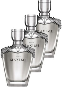 Resim Avon Maxime Erkek Parfüm Edt 75 Ml. Üçlü Set 