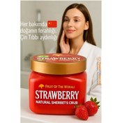 Resim Skygo Modacar Profesyonel Çilek Doğal Peeling - Tüm Vücut Scrub 600 ml 