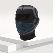 Resim Erkek ve kadın motosiklet yüz maskeleri, toz ve güneş korumalı, bisiklet ve motosiklet kaskları için uygun, yüksek elastikiyetli, tam yüz kapağı, nefes alabilir tasarım, yumuşak ve rahat balaclava. 