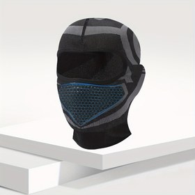 Resim Erkek ve kadın motosiklet yüz maskeleri, toz ve güneş korumalı, bisiklet ve motosiklet kaskları için uygun, yüksek elastikiyetli, tam yüz kapağı, nefes alabilir tasarım, yumuşak ve rahat balaclava. 