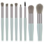 Resim İzla Makyaj Fırçası Kiti 8li Yeşil 