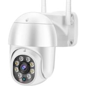 Resim Lisa Butik 360° Kablosuz Wifi Smart Ip Kamera, 1080P Hd 2 Mp Gece Görüşlü Hareketli Dış Mekan Kamera 