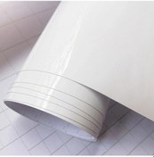 Resim Beyaz Renk Dayanıklı Araç Motor Mobilya Folyosu 126cm X 50 Cm 