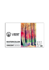 Resim Vıncent Watercolor Sketchbook 300gr 20cmx40cm 10 Sayfa Suluboya Defteri 