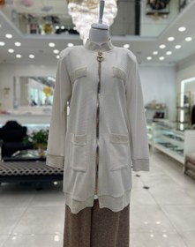 Resim 71017 Ribana Detaylı Örme Kap Ekru - 1 