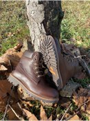 Resim Lento Hakiki Deri Outdoor-trekking Bot Kahverengi 