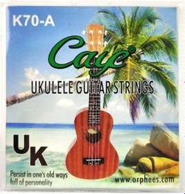 Resim Orphee Caye K70-A Ukulele Teli Takım 