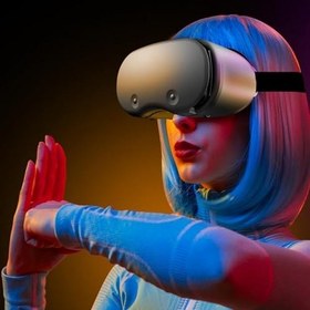 Resim ASHATA Sanal Gerçeklik VR Kulaklığı 3D Gözlük Telefon Için VR Gözlükleri, 5‑7 inç Için Telefon Ve Android Telefonlar Için 3D VR Kulaklık, Anti Mavi Lensler Göz Koruyucu, 
