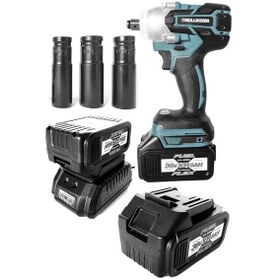 Resim Bulldozer Somun Sıkma 36v Şarjlı Çift Akülü SET Kömürsüz Motor 