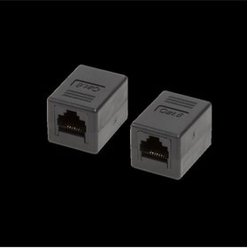 Resim Yeka Cat6 Rj45 Ara Dişi-dişi Siyah 