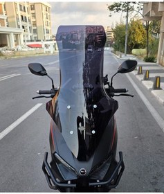 Resim Motocam Rks Lince 125 Ön Cam 2021-2026 Model 78cm Siyah Renkli 4mm Uzun 