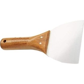 Resim Dekor 002 Ahşap Saplı Macun Ispatulası 8 cm 