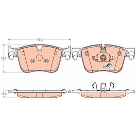 Resim Opel Grandland X 1.6d 2017-2021 Trw Ön Balata 