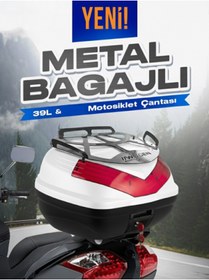 Resim WOGEN WG39 BASİC METAL BAGAJLI ÇANTA (BEYAZ) 
