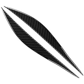 Resim Karbon Fiber Far Kaşları Göz Kapakları Trim Göz Kapağı K8382-1 