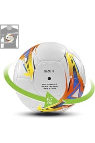 Resim Genel Markalar Çocuklar Yetişkinler İçin Ayarlanabilir Futbol Antrenman Kemeri ve Top Seti, Turuncu 