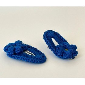 Resim Amigurumi Örgü Çocuk Çiçek Toka Saks Tek Ebat Çok Renkli 