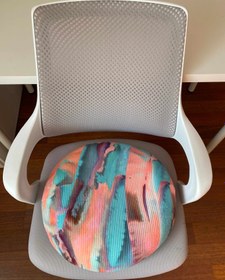 Resim Pastel Visco Oturma Minderi Simidi 44cm - HAYIR 