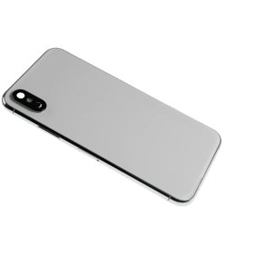 Resim iPhone XS Kasa Kapak Beyaz Dolu 