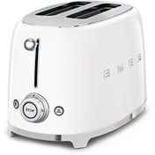 Resim Smeg TSF01WHEU 1x2 Beyaz Ekmek Kızartma Makinesi 