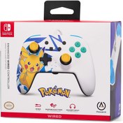 Resim Powera Nintendo Switch Kablolu Oyun Kolu Lisanslı Pikachu High Voltage 