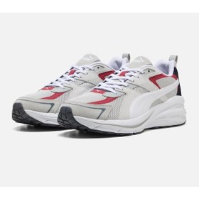 Resim Puma 395295-30 Hypnotic Günlük Spor Ayakkabı - Puma Gri Beyaz Kırmızı Gri - Beyaz - Kırmızı | Unisex 