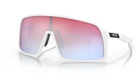Resim Oakley Sutro Bisiklet Güneş Gözlüğü Polished White Prizm Snow Sapphire Irid 
