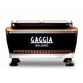 Resim Gaggia La Reale Tall Cup Yarı Otomatik Espresso Kahve Makinesi, 2 Gruplu, Gri-Bakır 