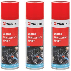 Resim Würth Hızlı Motor Temizleme Spreyi 500 ml x3 