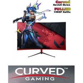 Resim Apphirex TC77 Ryzen 5 5500 16GB 512GB M.2 SSD RTX3050 24'' Curved Oyuncu Masaüstü Bilgisayarı Hazır Sistem 