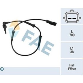 Resim Fae 78503 Tekerlek Hız Sensoru On Renault Clıo Iv 