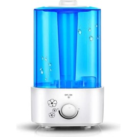 Resim Sessiz Soğuk Sis Nemlendirici 2 Litre Küçük Hava Nemlendiricisi, Yatak Odası/oturma Odası Için Uygun Abd Fişi (Yurt Dışından) 