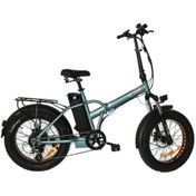 Resim ROXFORM R-200 Elektrikli Katlanabilir Bisiklet 10AH Shimano Altus 20 İnç Şehir Bisikleti 