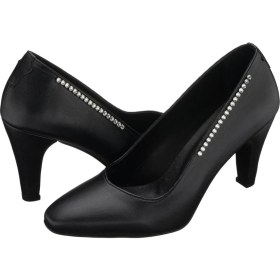 Resim Costo Shoes AYS7986 Siyah Deri Topuklu Özel Seri Kadın Stiletto 