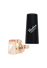 Resim Klarnet Ligatür&kapak Vandoren Optimum Pembe Altın Plastik Kapaklı Bb 