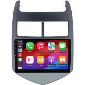 Resim Chevrolet Aveo Android Multimedya Sistemi 2012-2013 4gb Ram, 64gb Hafıza, Bluetooth, Carplay & Android Auto Kamera 9" 