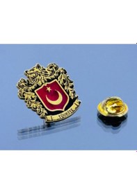 Resim Türkiye Yaka Rozeti 925 Ayar Gümüş Çok Renkli 