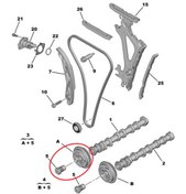 Resim Peugeot 3008 (2024-2025) 1.2 Benzinli Emme Eksantrik Mil Dişli ve Vidası (Orijinal) 