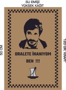 Resim duha trend 35x50 120 Gr. Kraft Kağıt Oto Paspası Behzat Ç. Hayalet 100 Adet 
