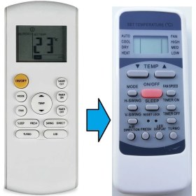 Resim Tayfun Airfel Klima Kumandası RG57B Bge 