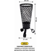 Resim Arı Metal Şemsiyelik Ferforeli Küçük Model 