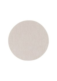 Resim Sisalux 3081 Krem Yeşil Yuvarlak Sisal Dokuma Jüt Kilim Hav Toz Vermez Mutfak Oturma Odası Halısı Krem - Bej 