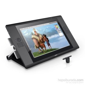 Resim Wacom Cintiq 24HD Touch Pen Display Grafik Tablet (DTH-2452) 